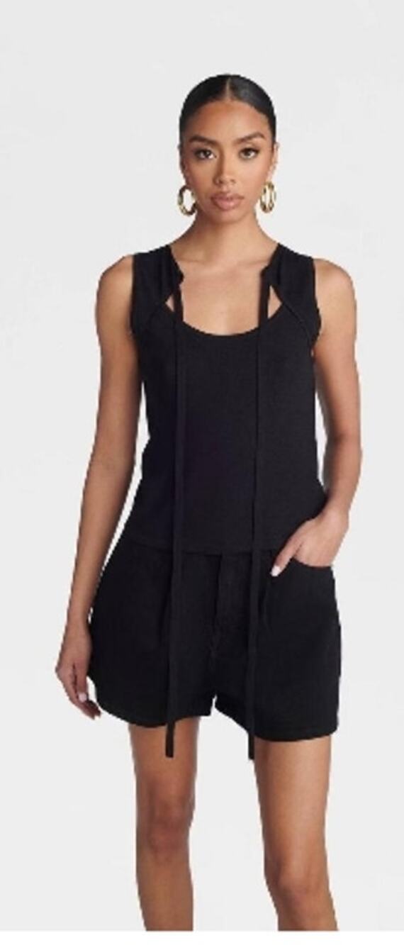 KBB by KAHLANA. Women's The Tie-Front Tank Top